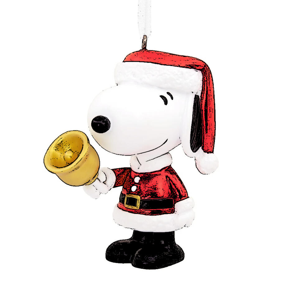 Snoopy Bell Ornament Example Snoopy Bell Ornament Example