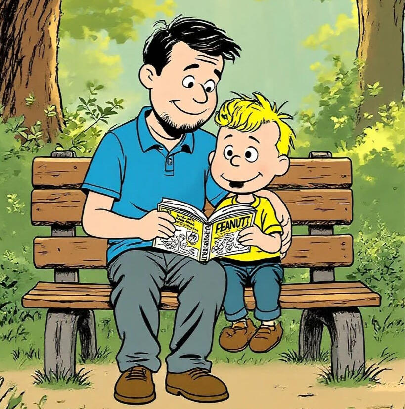 A simple, elegant icon of Snoopy on his doghouse A simple, elegant icon of Snoopy on his doghouse